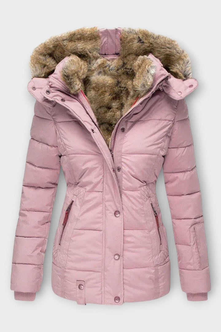 Thilde™ | Abrigo con lujoso forro de piel