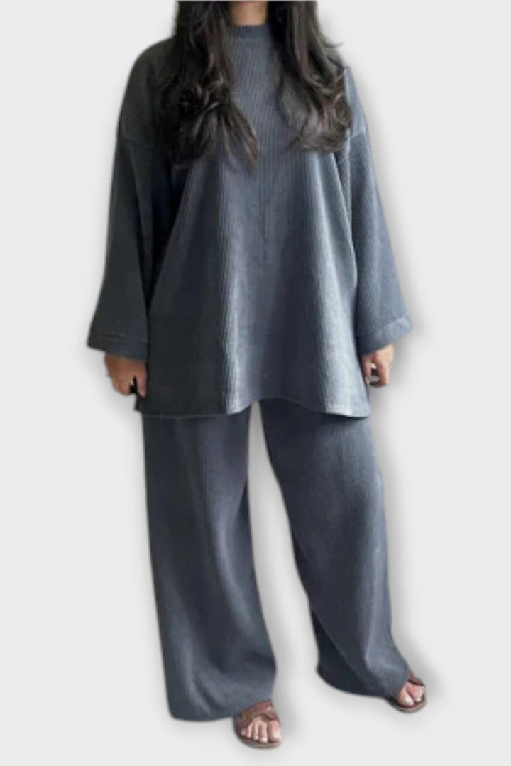 Trine Long Sleeve Set - Elevate Your Style with Comfort and Versatility