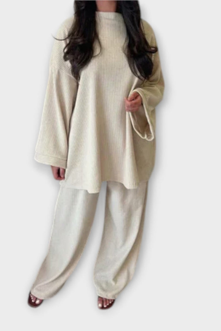 Trine Long Sleeve Set - Elevate Your Style with Comfort and Versatility