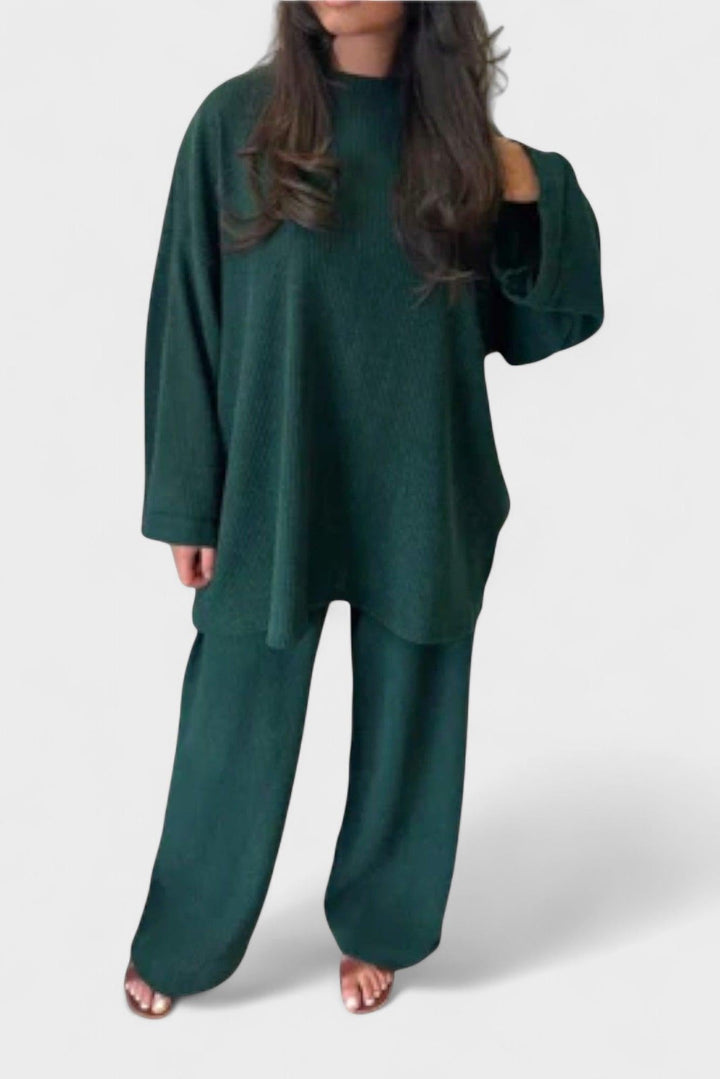 Trine Long Sleeve Set - Elevate Your Style with Comfort and Versatility