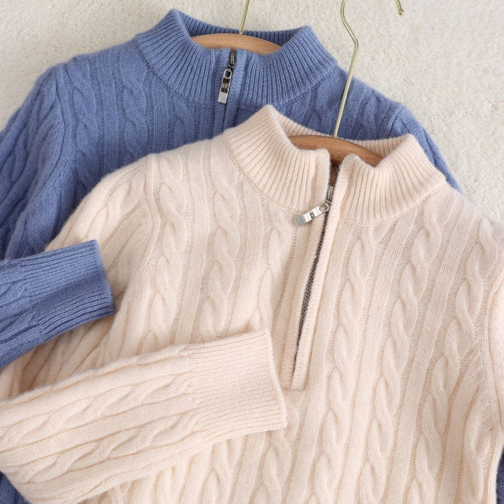 Suéter de Punto Cable Swanson: Confort y Estilo Atemporal para Cada Ocasión