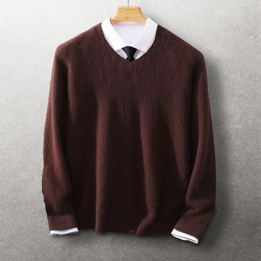 Suéter de Cachemira Weaver: Lujo y Confort para Abrigarte con Estilo